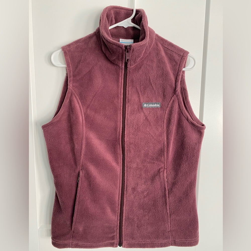 Women’s Columbia Benton Springs Fleece Vest “Moonvista” Hiking Outdoor Gear
